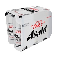 Asahi Super Dry Beer Can (6x500ml)