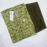 BAJU SETELAN WANITA MOTIF BUNGA BAHAN RAYON ONESET JUMBOO XL XXL