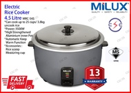 Milux 25 Cups 4.5L Commercial Electric Rice Cooker Periuk Nasi Elektrik MRC-545 MRC545