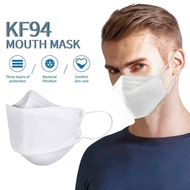 KF94  Face Mask white Mask 10pcs per PACK Nano Fiber Filter Korean