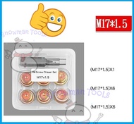 13PCS M15 M17 M20 M22 Car Oil Drain Plug Tap Thread Repair Kit 1.5MM Oil Pan Damage Screw Rethread T