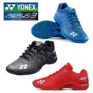 Men’s Sport Yonex Aerus 3 Reborn Super Grip Badminton Shoes Power Cushion System Kasut Badminton Yon