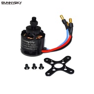 Sunnysky KV1400 X2212 980KV/1250/2450มอเตอร์ไร้แปรงถ่าน (เพลาสั้น) คอปเตอร์สี่ใบพัด hexa