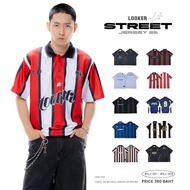 LOOKER-POLO EMULATION Polyester Short-Sleeved Shirt
