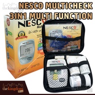 Nesco Multicheck 3in1 Alat Cek Gula Darah Kolesterol Asam Urat Tes GCU