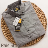 KEMEJA Men's short shirts, plain shirts, slim fit shirts, casual shirts, Besic, white shirts, light 