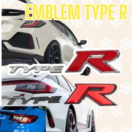 emblem type r honda fk8 fk7 fl5 fl1 emblem honda type r