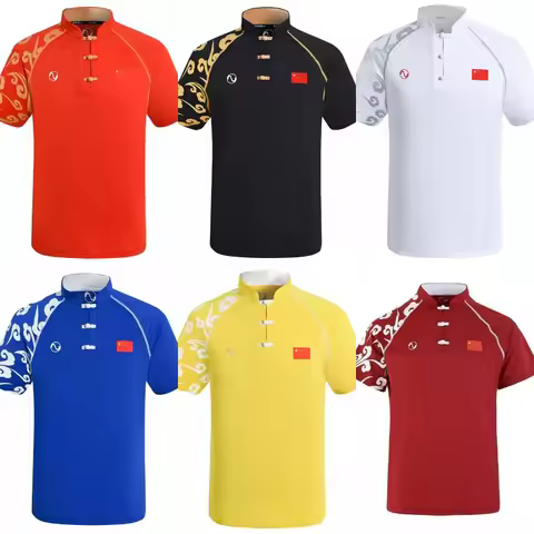 WYTR Wushu Martial Arts T-shirt Short-sleeved Clothing Kung Fu Shirt Classic Uniform Kung Fu UNiSEX 