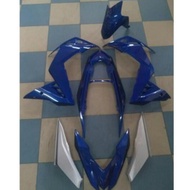 COVER SET FOR HONDA RS150 V2 BLUE WITH STICKER (ORIGINAL) (06900-K56-M90ZA)