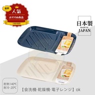 小柑家品 - 【日本製】可微波耐熱餐盤 洗碗機適用碟 老人小孩安全膠碟 小童吃飯碟 吐司碟 麵包盤 壽司盤 打卡餐具 早餐碟（1件）