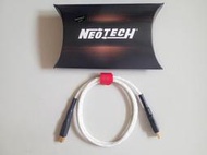 近全新 NEOTECH NEUB-1020＋QBT Run線72小時單結晶銀USB 2.0 (A - B) 1.0M