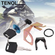 [TENOL] Durable Seat Cowl Lock Key Set Bike Seat Barrel Security Accessory for CBR954 CBR600 F4I CBR