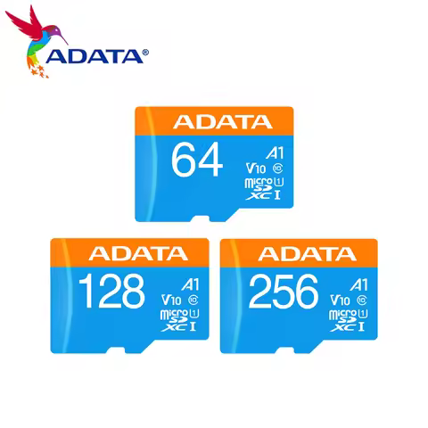 100% Original ADATA Micro SD Card 256GB 128GB 64GB 32GB 16GB Flash Card A1 Memory Card Class 10 TF C