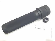 TSA 戶外休閒 ※ 5KU PBS-1 MINI AK 專用鋁合金滅音管+鋼製轉接環 逆14/正24都可用
