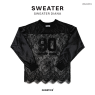 Nineties Design : Sport Club เสื้อสเวตเตอร์ รุ่น Jojo และ สเวตเตอร์ลูกไม้ ซีทรู รุ่น Diana