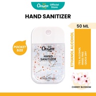 Cleanse360 Cherry Blossom Scent Card Pocket Hand Sanitizer 75% Ethanol Alcohol [Liquid/Spray - 50ml]