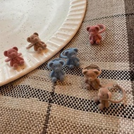 Set of 7 personalized alloy rings