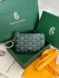 GOYARD SENAT Wallet Green 小號 收納包 銀包 零錢包 男女同款 綠色