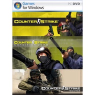 Counter Strike 1.6 | Counter Strike Condition Zero | Counter Strike Source (3 Games) PC GAME DVD