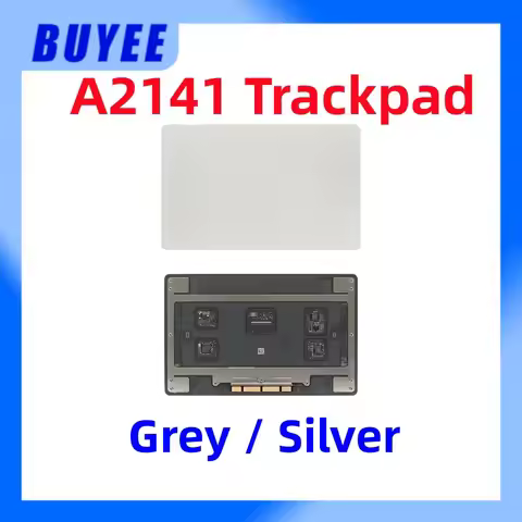 Original New A2141 Trackpad Touchpad For Macbook Pro 16" 2019 A2141 Trackpad Grey Silver Replacement