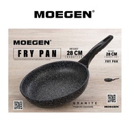 Moegen Fry Pan 28cm Granite Series teflon anti lengket