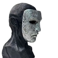 Baldwin Of Iv Jerusalem Resin Party Mask With Funny Style For Halloween Celebrations Festival And