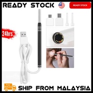 3 in 1 Ear Otoscope Endoscope 720P HD USB Wired Ear Scope Inspection Camera Ear Cam for Cleaning USB