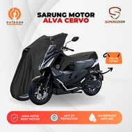 Sarung Motor Listrik Alva Cervo Super Cover Waterproof Premium Outdoor