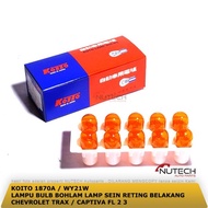 Trax Captiva Rear Turn Signal Lamp Bulb FL 2 3 WY21W