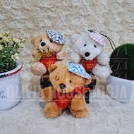 GANTUNGAN Bear Hat Keychain biru Bear Hat Keychain Black Bear Hat Keychain Pink Hat Keychain hp