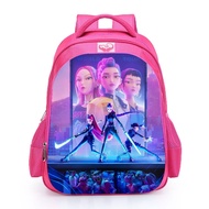 K-POP Demon Hunter Girls Backpack Student Backpack Cartoon Backpack Children's Backpack Large Capaci