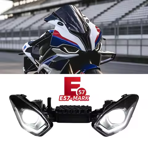 S1000RR M1000RR 2020-2025 E57 Emark Motorcycle Headlight Assembly For BMW S1000 M1000 RR LED High Lo