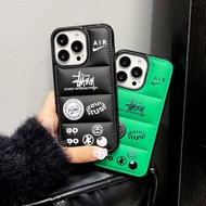 Graffiti Air down jacket phone cases for iphone 15 Pro Max 14 Pro Max i14 Plus 13 Pro Max i13 13pro 