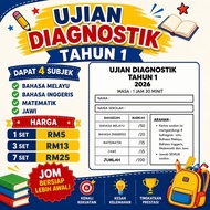 UJIAN DIAGNOSTIK TAHUN 1 | 4 SUBJEK / SET
