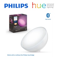 Philips Hue Go White and Color Portable Dimmable LED Smart Light Table Lamp, Bluetooth &amp; Zigbee compatible