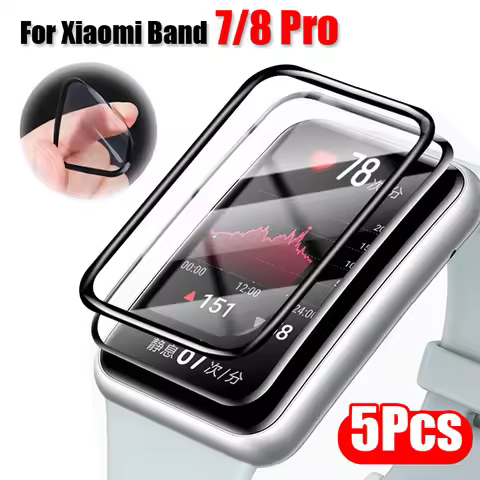 Screen Protector for Xiaomi Mi Band 7 8 Pro Full Coverage for Xiaomi Mi Band 7 8 Pro SmartWatch Case