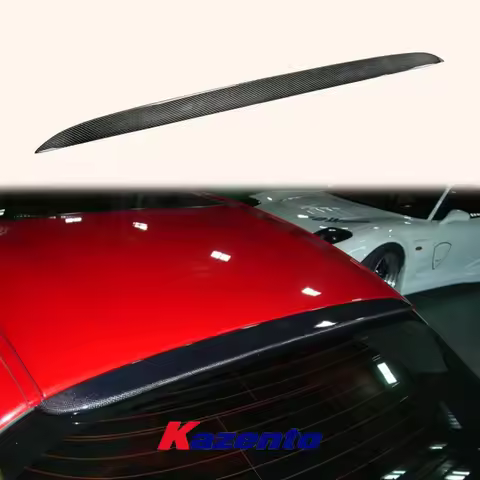 For Mazda RX8 RX-8 Carbon Fiber KZ Style Rear Roof Trunk Spoiler Wing Lip