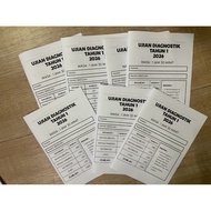 Hardcopy Ujian Diagnostik Tahun 1