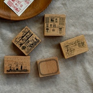 craft_together Little Days, Gently Kept Wooden Stamp Series