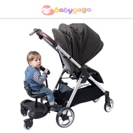 Stroller buggy board  for stroller  convertible to sit n stand buggy board
