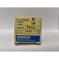 OMRON H3G-8C DC24 10M Timer, DPDT