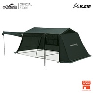 KZM Wild Field Oscar House - Large Capacity Outdoor Camping Tent Khemah