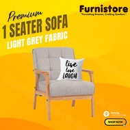 Furnistore TUCSON 1 Seater Sofa / 1+2+3 Seater Sofa / Fabric Sofa / PU Sofa / 2 Seater Sofa / 3 Seat