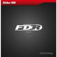 FDR Sticker Waterproof, Sun Resistant Quality Product-GEN643-MOTSKR168