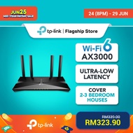 TP-Link Archer AX53 Wifi 6 Router Dual Band Gigabit AX3000 High Power Wireless Router With Homecare 