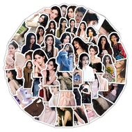 60-105pcs Chinese Drama Actors Bai Lu Esther YU Shuxin Photo Stickers Zoey Meng Ziyi Cecily Ju Jingy