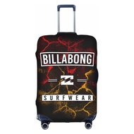 【In Stock】 Washable Luggage Cover Suitcase Cover Billabong Funny Travel Luggage Protector Fits 18-32 Inch Luggage Travel Cover