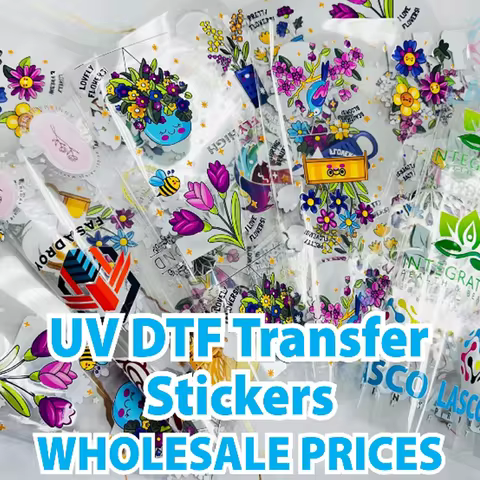 16oz UV DTF Cup Wraps Wholesale