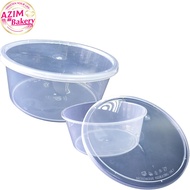 Plastic Round Food Container Rc-3000Ml (10Pcs | 30Pcs) Bekas Makanan Bulat | Bekas Bulat Plastik by 