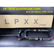 29" LPXX FORK MTB SUSPENSION FORK 100mm TRAVEL LP333 Air Suspension Fork 29 Inch MTB Fork Alloy 32mm